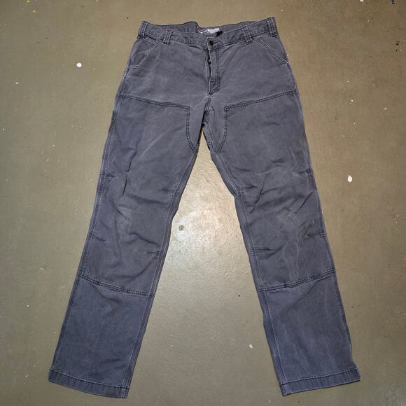 Carhartt Utility Double Knee Relaxed Fit Rugged Flex Canvas‎ Pant Size 38 - Picture 5 of 10